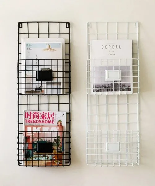 porte revues en grillage